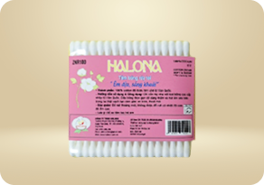 Tăm bông ráy tai Halo túi Zipper nhỏ - 85 que