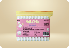 Tăm bông ráy tai Halo túi Zipper lớn - 170 que