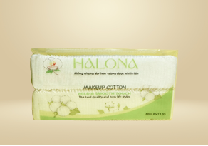 Bông tẩy trang vuông HALO - 48gr