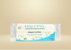 Bông tẩy trang vuông HALO - 38gr