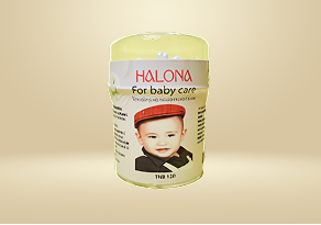 Tăm bông ráy tai trẻ em hộp tròn nhỏ  - 34gr