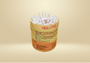 Tăm bông ráy tai thân giấy hộp tròn nhỏ  - 62gr