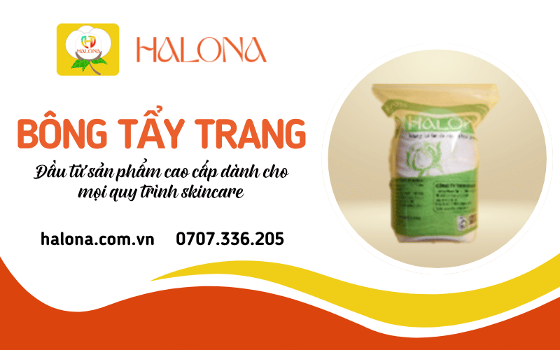 bông tẩy trang