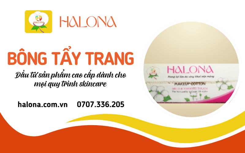 bông tẩy trang
