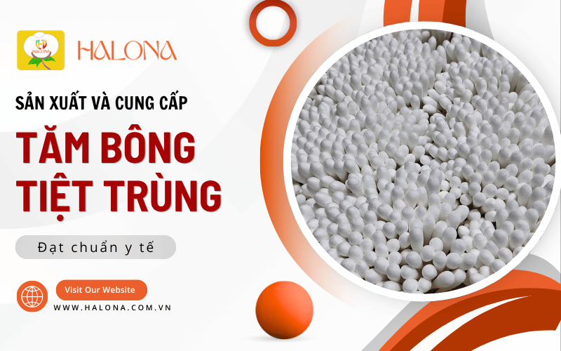 tăm bông tiệt trùng y tế